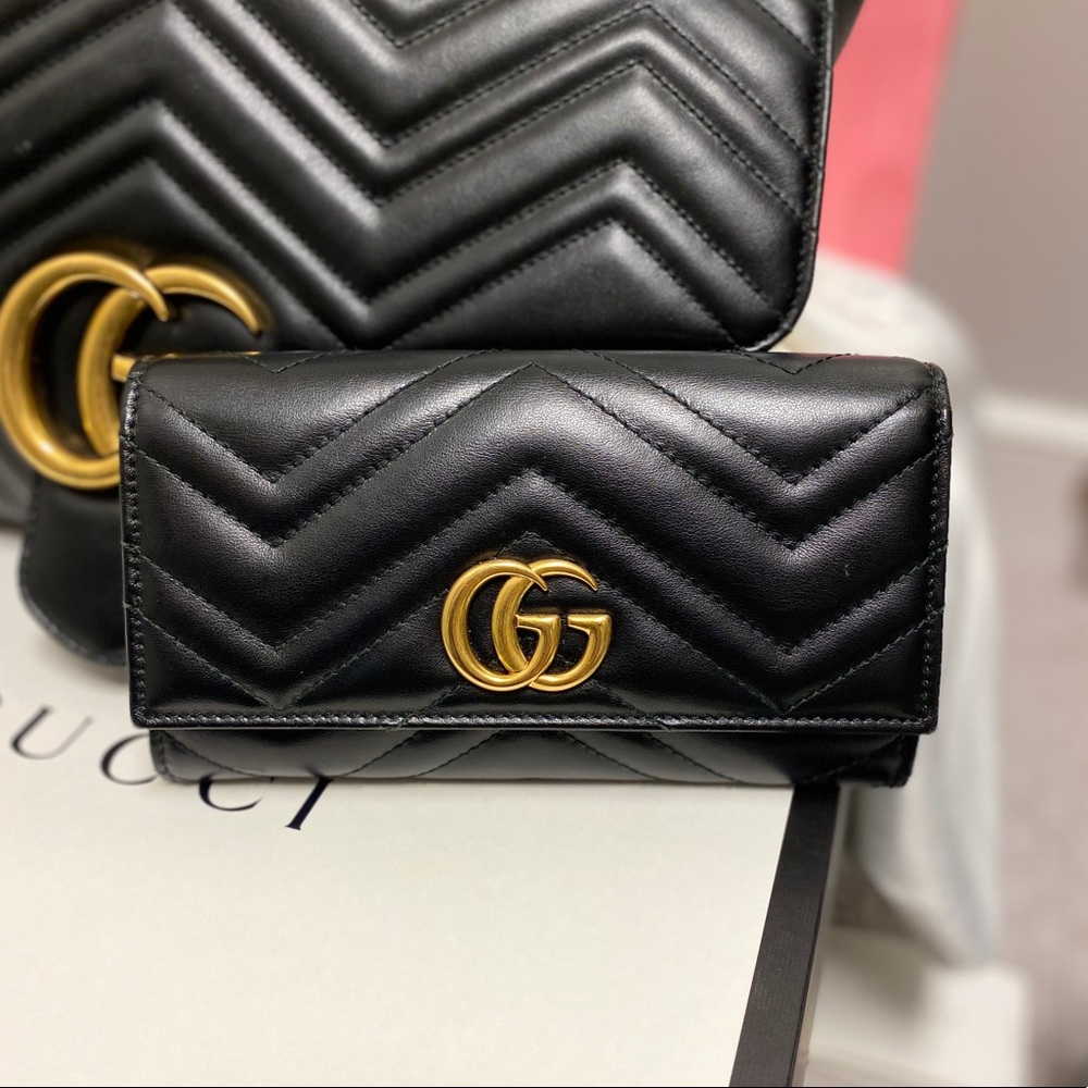 Gucci Marmont Continental wallet